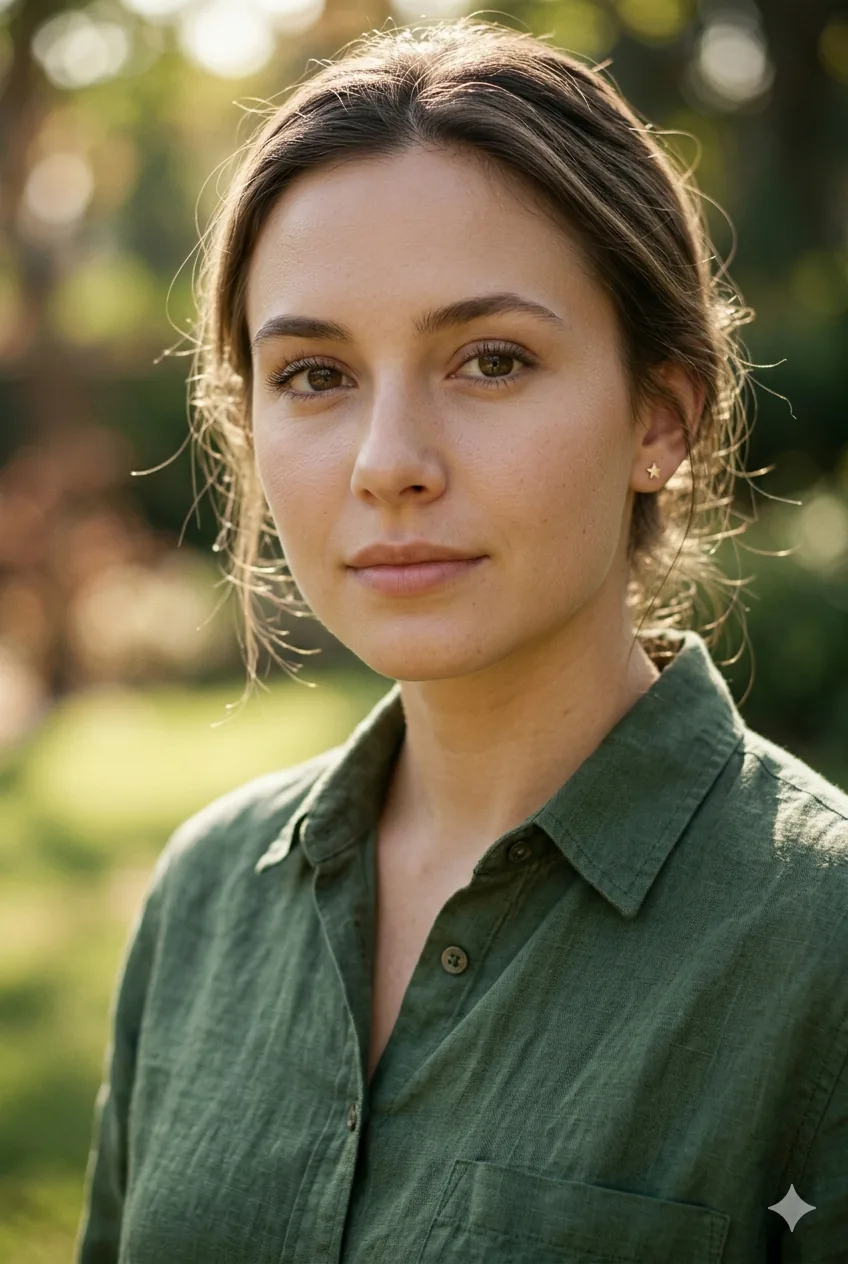 gemini watermark before removal — portrait with star icon in corner